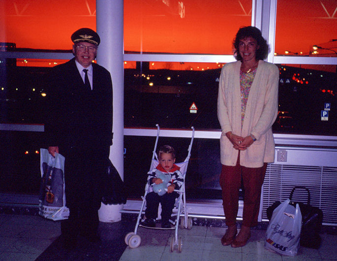Pilot karrieren til Herman Krogh Kjellesvig.