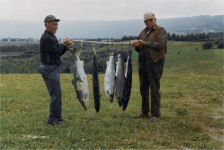 Leif p� laksefiske